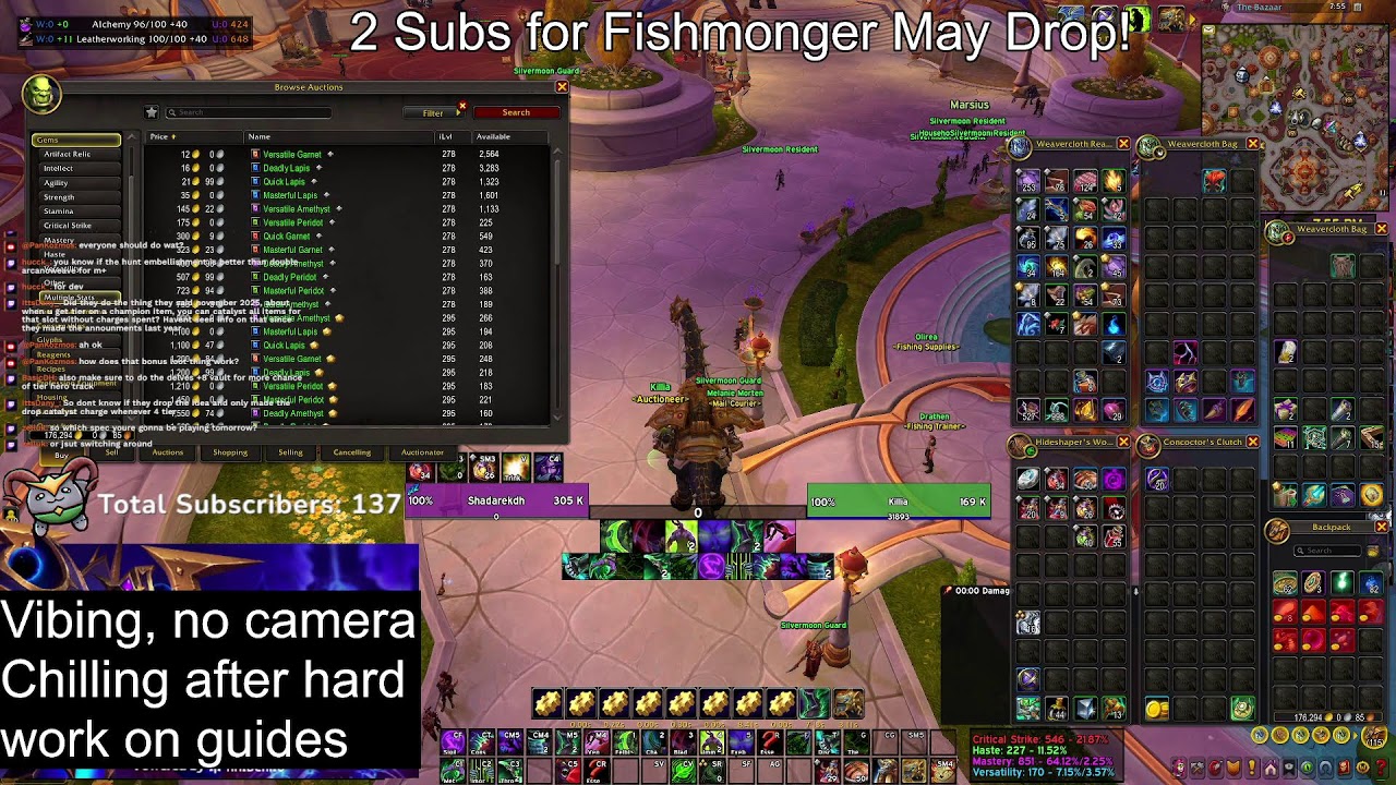 Vibe stream - chilling after guide work all week | Devourer & Havoc Raid !Guide are out!