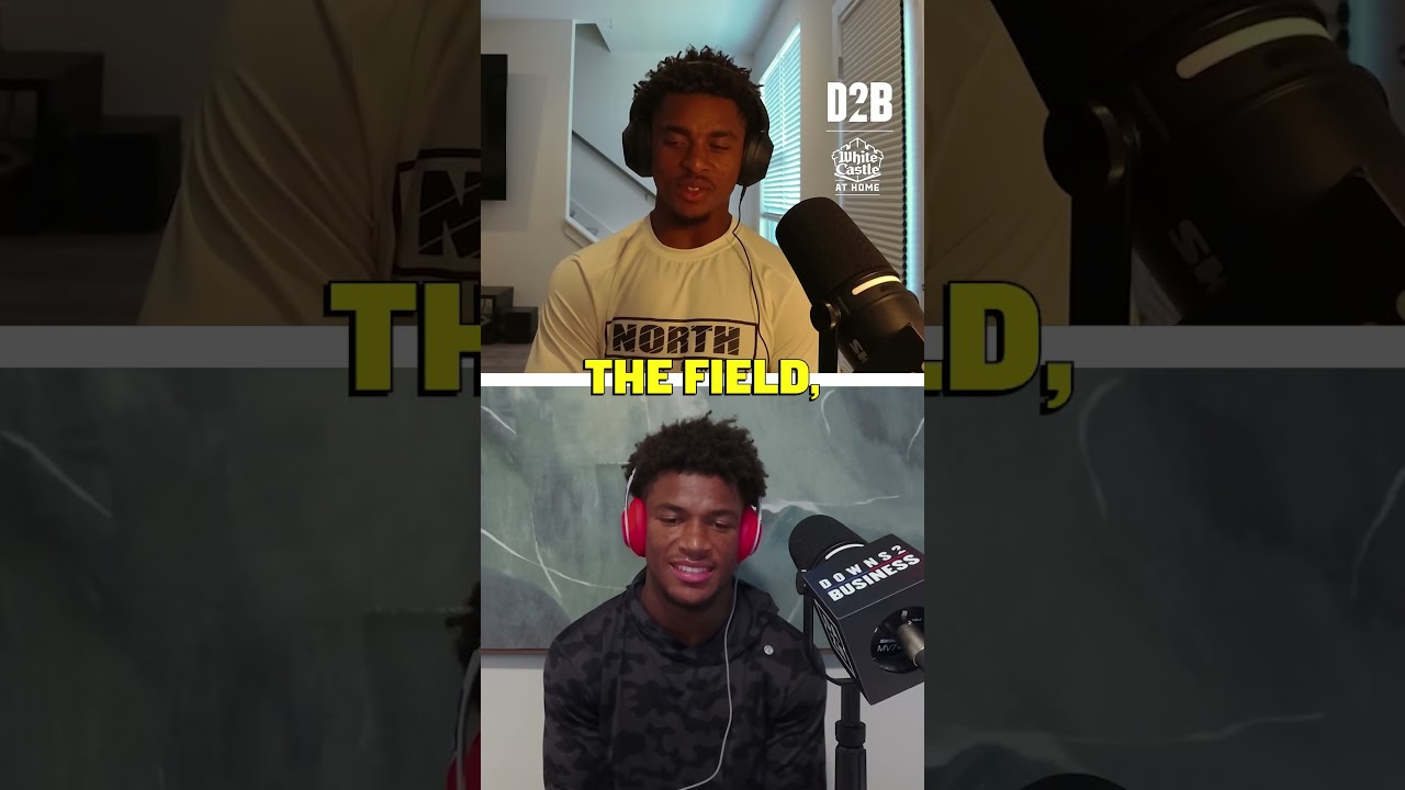 Caleb & Josh Downs Discuss the Best CFB Wide Receiver