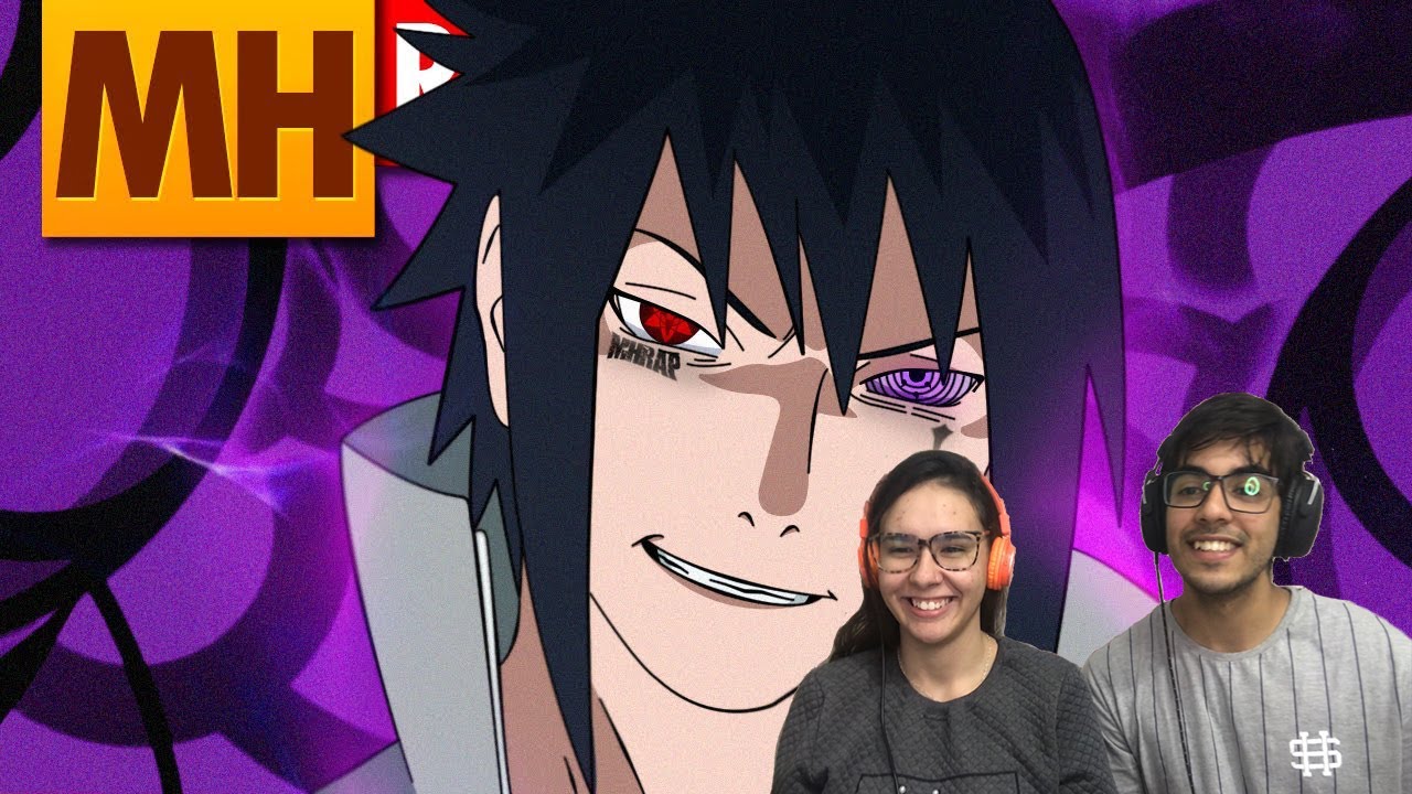 REACT CASAL - Tipo Sasuke 😎 (Naruto) | Style Trap | Prod. Sidney Scaccio | MHRAP