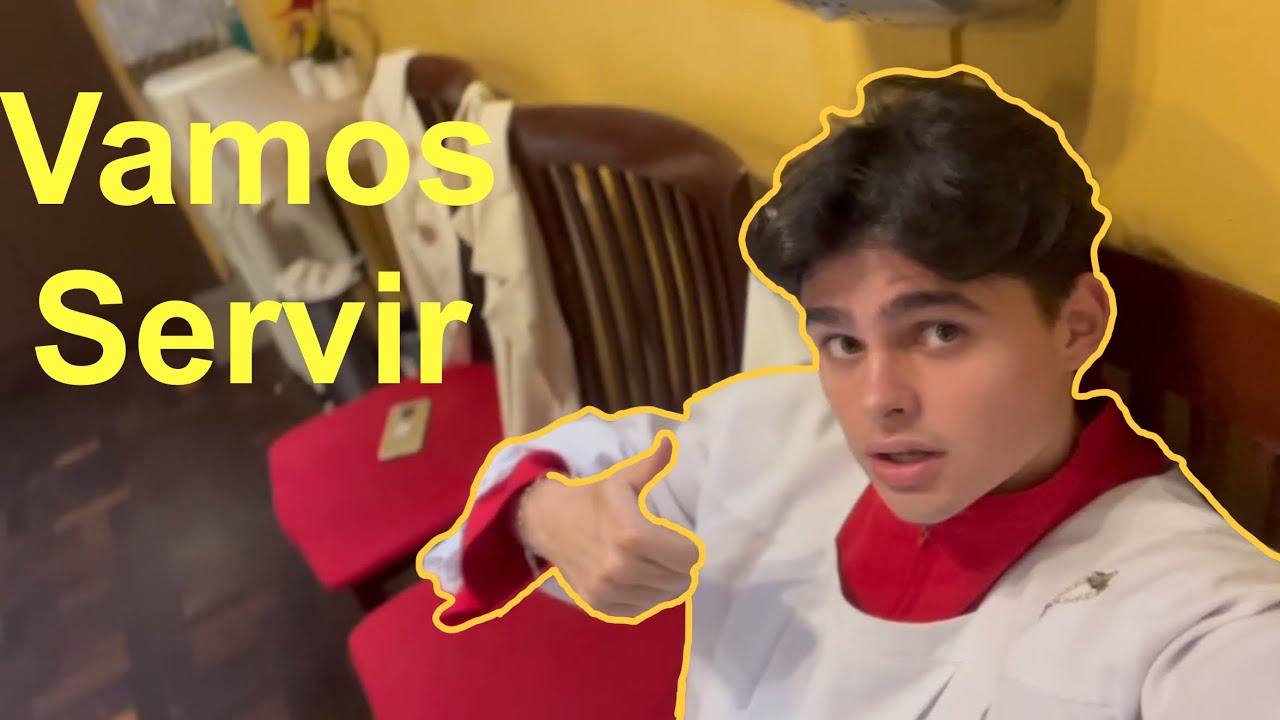 VLOG INDO SERVIR NA MISSA DOMINGO