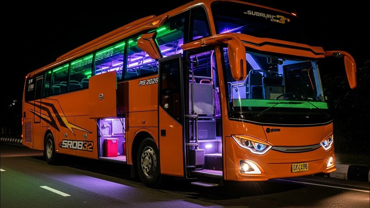 SUBUR Jaya Bus 2026 Terbaru | Interior Mewah, Fitur Modern & Harga Terbaru!
