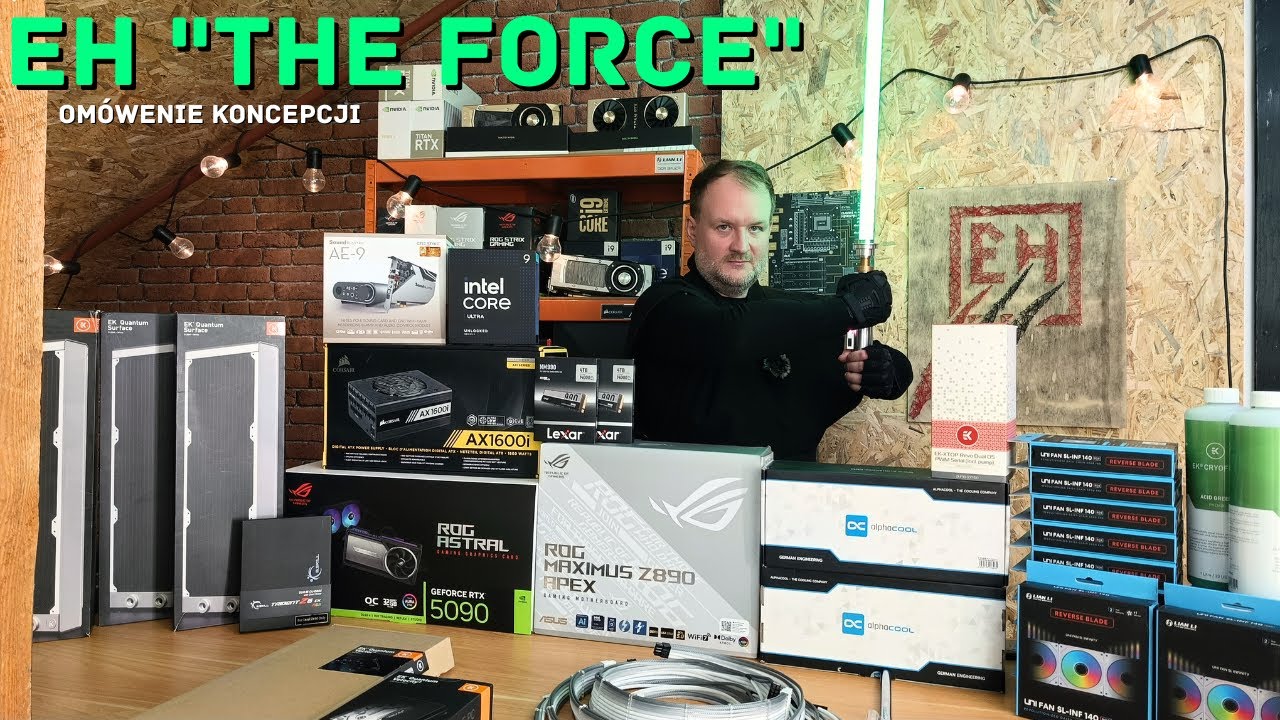 Jak szaleć, to z pełną MOCĄ – omówienie mojego prywatnego PC | EH „The Force”