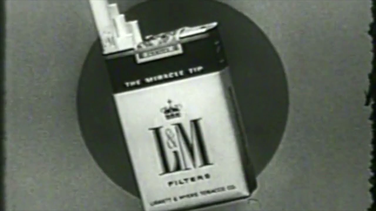 LM cigarettes 1950's old time Commercial classics