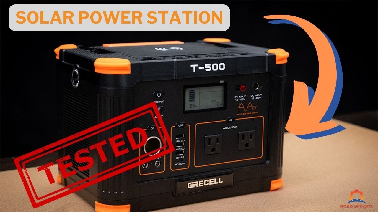 Is this the Solar Generator Power Station for You?  The Grecell t500 is put to the test!