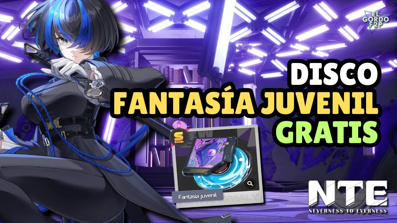 Disco de Rango S Fantas&iacute;a juvenil GRATIS | Tomo negro | Neverness to Everness (NTE)