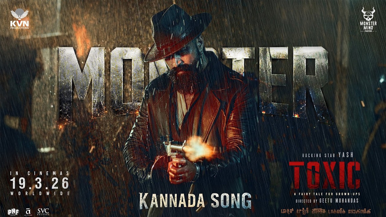 TOXIC - I am Ganster I am Monster Song| Fanmade Kannada Mass Cinematic Song | Devaraja KK