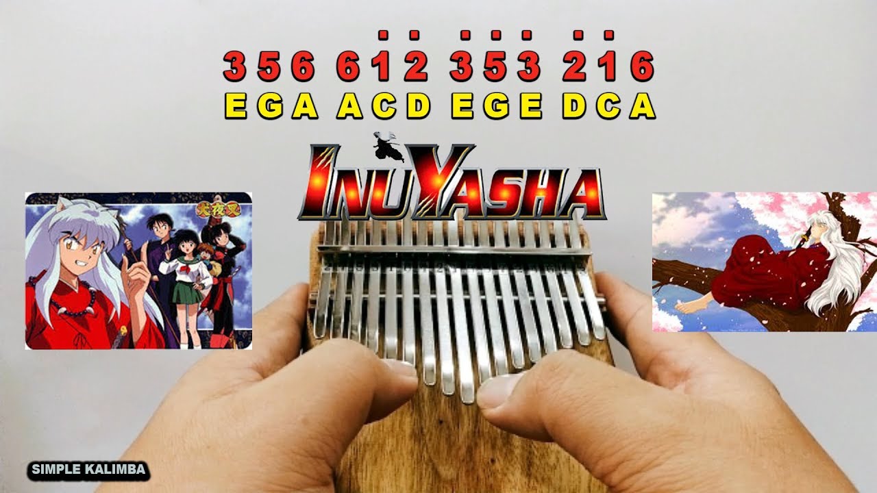 TO LOVE'S END [OST] INUYASHA - Kalimba Easy Practice
