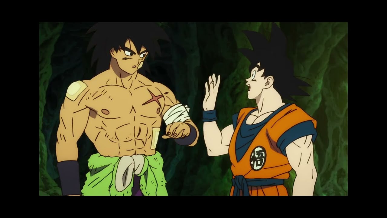 Goku came to meet Broly on his planet #dragonball #goku #broly