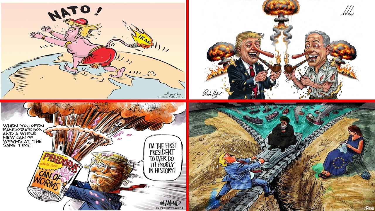 Today’s Political Comics Gone Viral | Hilarious Trump Satire & Bold Humor || The Trump Show