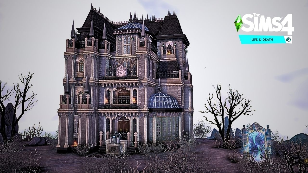 HeadlessQuarters: The Sims 4 Life & Death || Speed Build || No CC