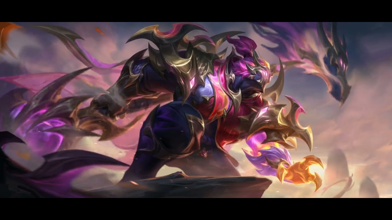 Jax Dracomante Splash Art Wild Rift