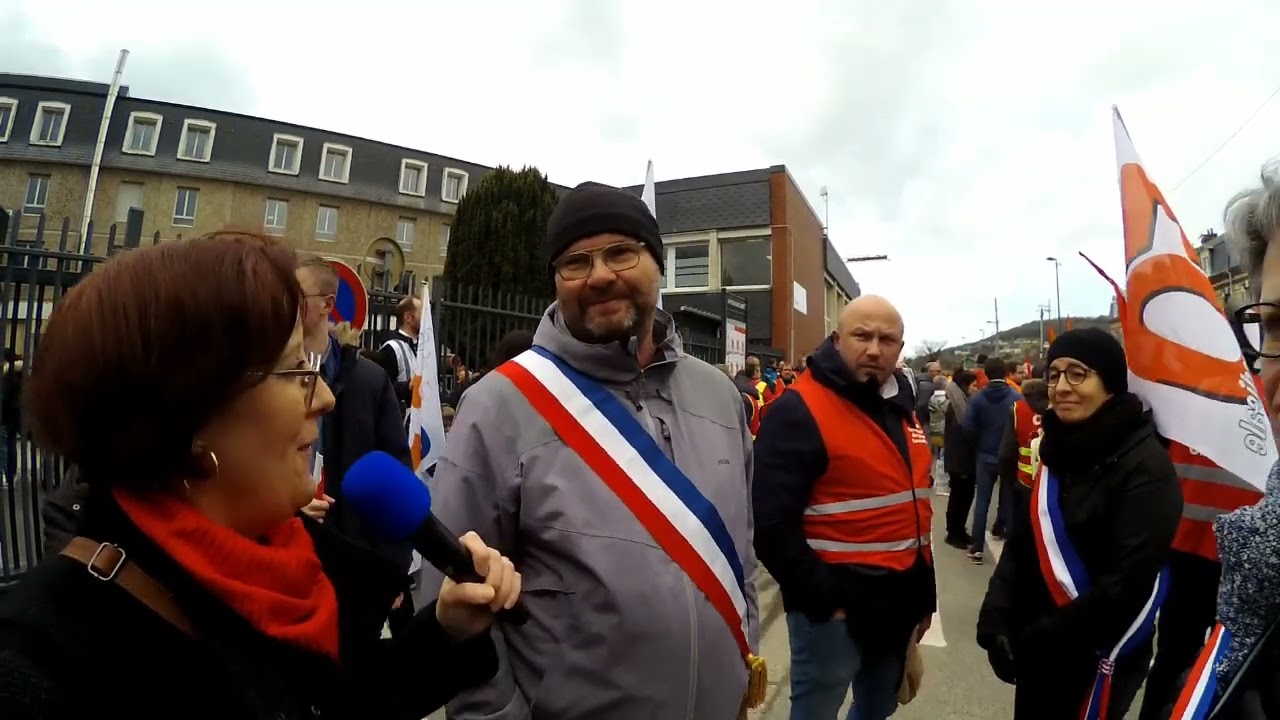 Manifestation Fécamp Jeudi 23 mars 2023