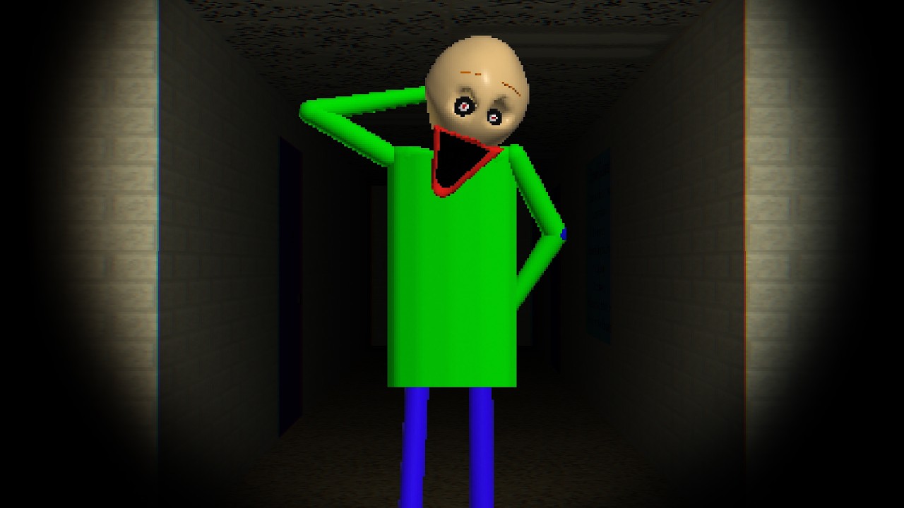 Его школа. | Мод для Baldi's Basics