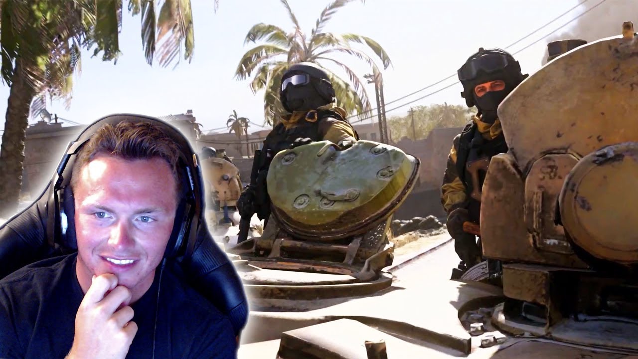 Call of Duty: Modern Warfare Multiplayer Reveal Trailer REACTION
