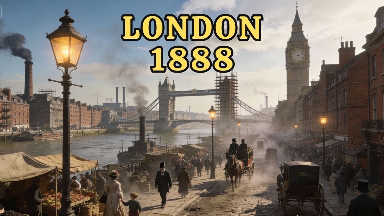 The entire history of London in 1888 (Recreated using AI)
