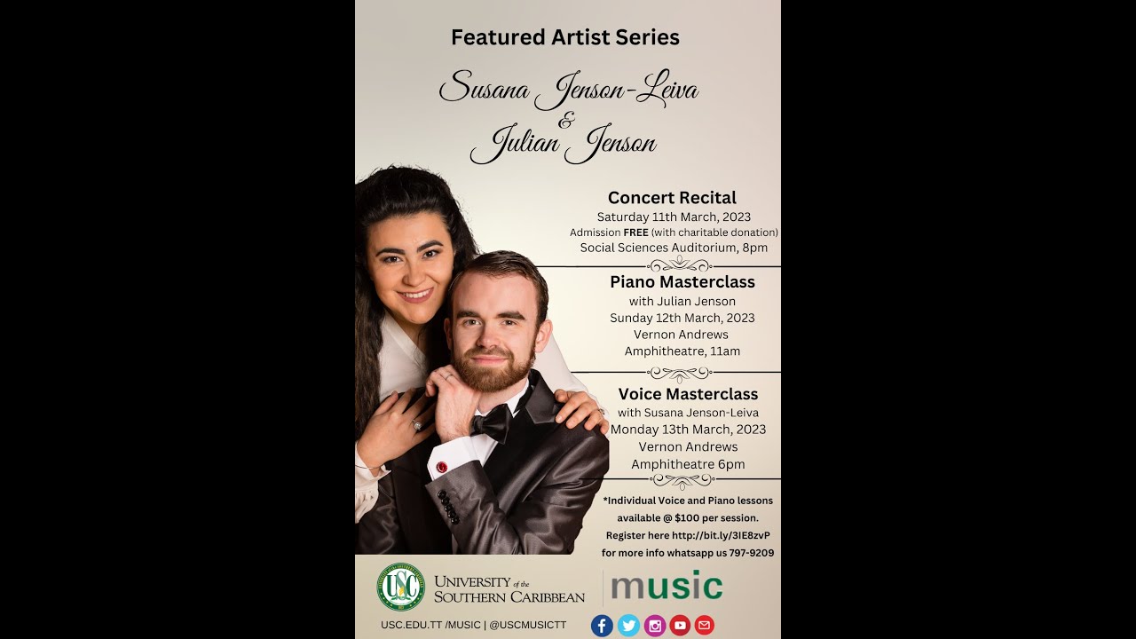 Featured Artist Series [] Concert Recital [] Saturday - March 11th, 2023