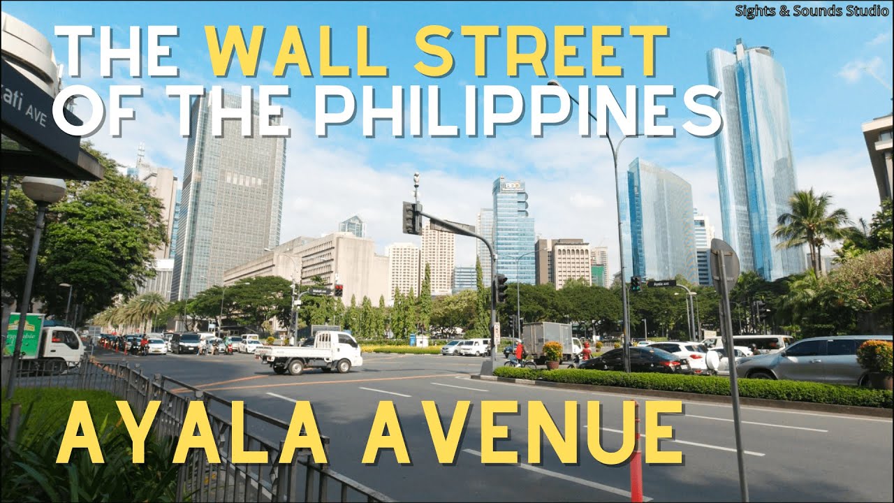 The Wall Street of the Philippines! | Ayala Avenue Walking Tour | Philippines | 2021