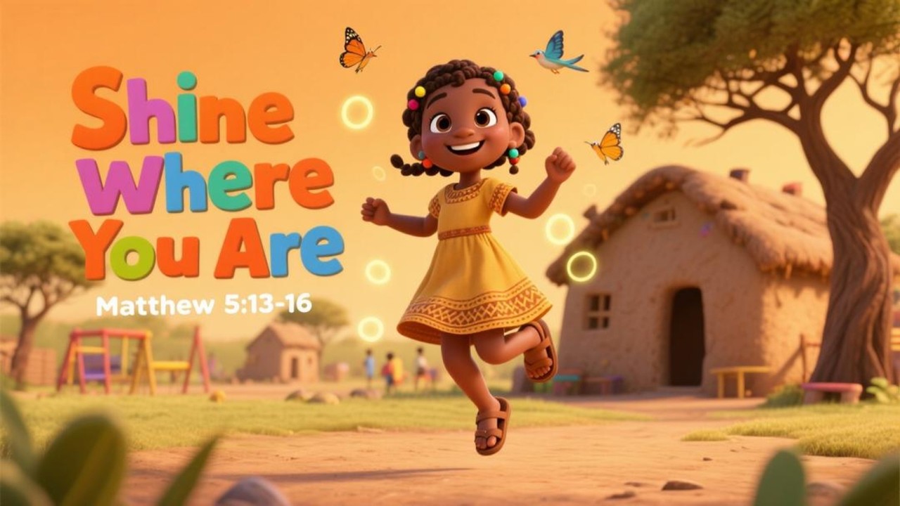 Shine Where You Are | Bible Story for Kids (Matthew 5:13–16) | Amphy Bible Toons