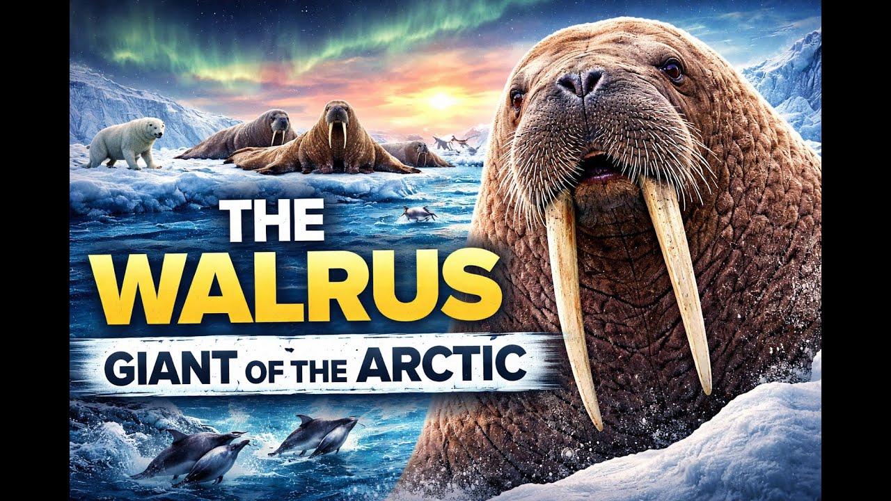 The Walrus: Giant of the Arctic | Life, Behavior & Survival in a Changing World #oceanlife #walrus