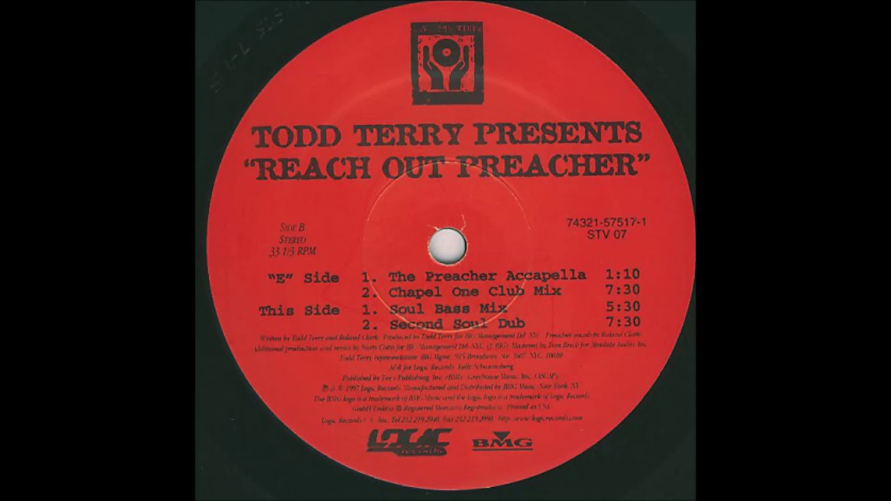 Todd Terry - Reach Out Preacher (Soul Bass Mix)