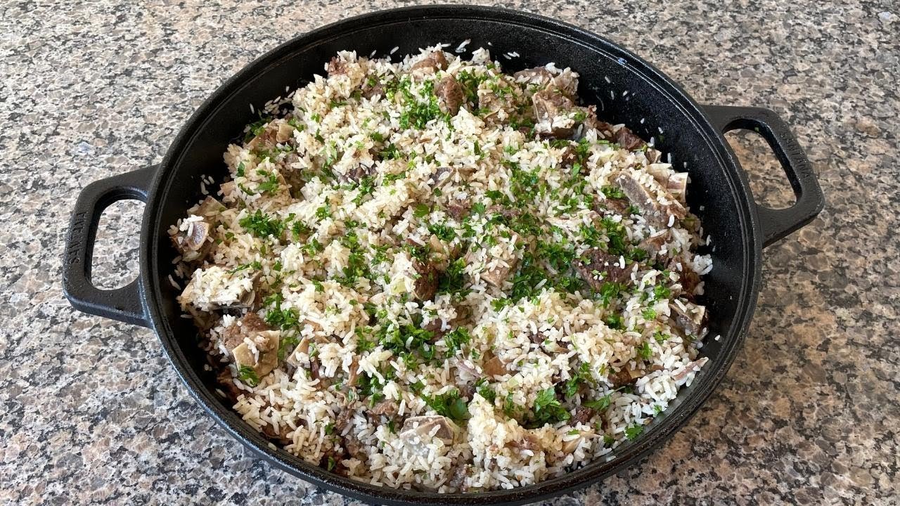 Arroz Com Costela | Delícias da Eleni