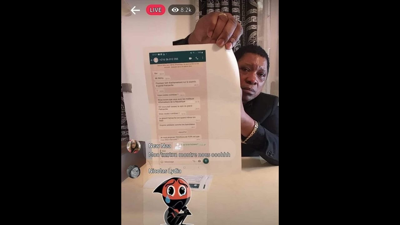 VOICI COMMENT AMOUGOU BELINGA A ESSAYÉ DE ME CORROMPRE