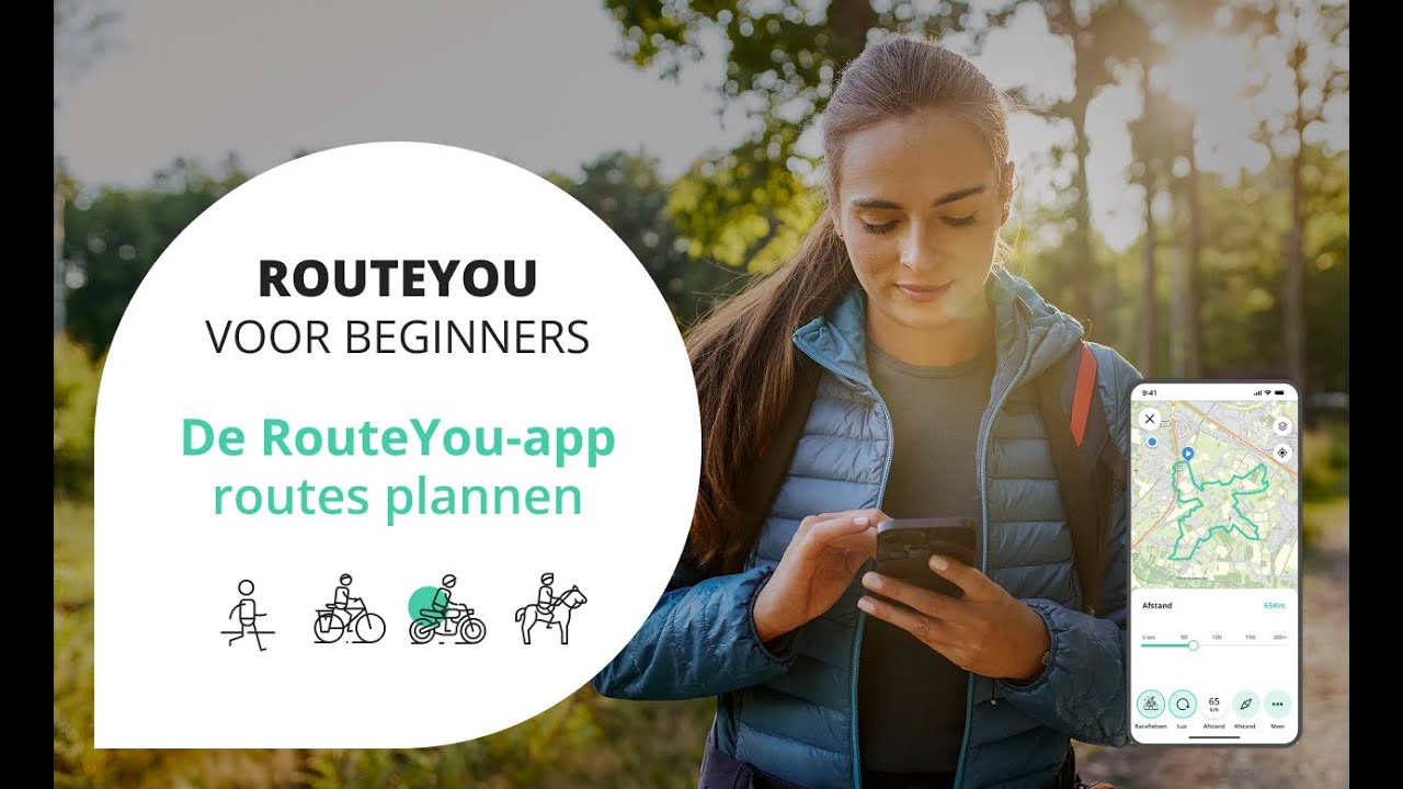 SNEAK PREVIEW NIEUWE PLANNER - Beginnersopleiding: Routes plannen in in de RouteYou-app