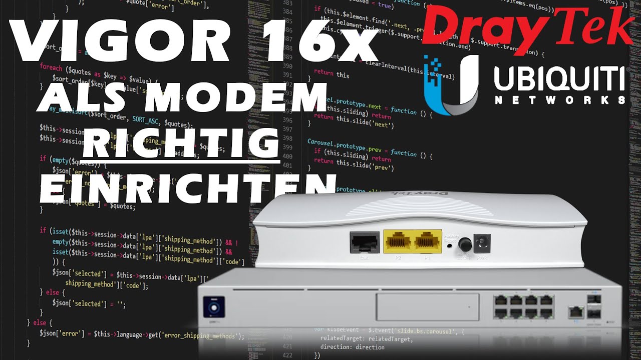 DrayTek Vigor 167 RICHTIG als Modem einrichten. PPPoE Einwahl - 