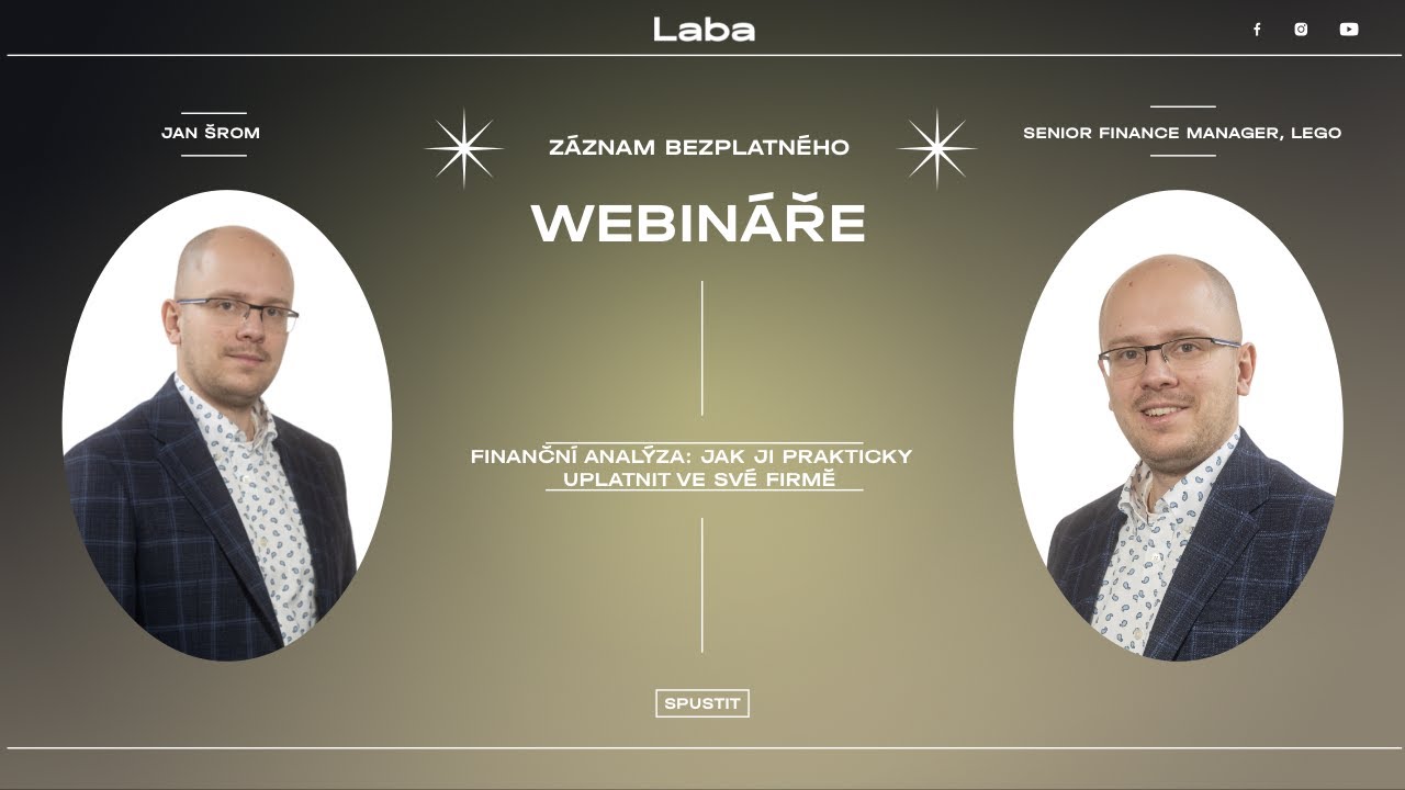 Záznam webináře. Finanční analýza: Jak ji prakticky uplatnit ve své firmě?