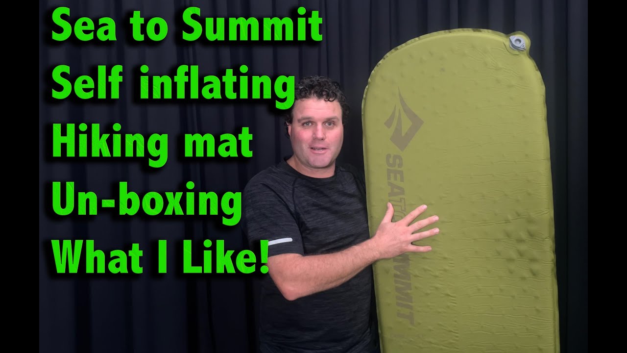 Sea to Summit hiking mat unboxing and talk though