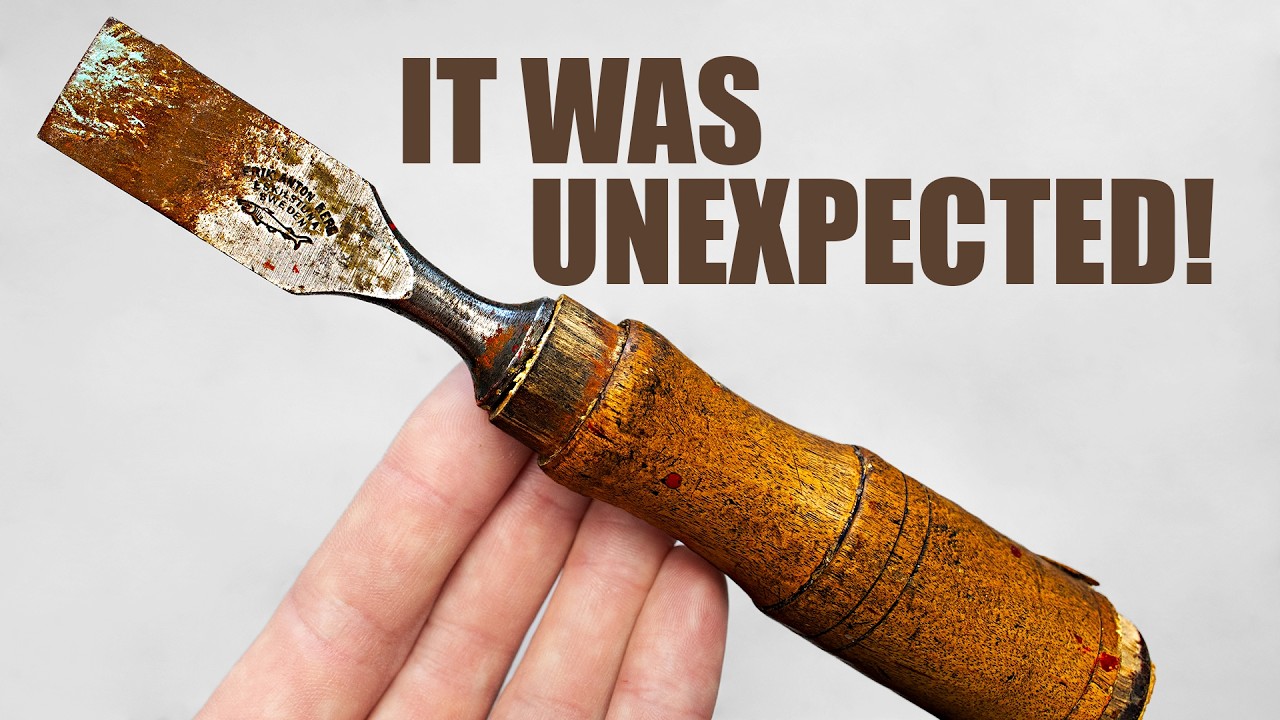 Old Swedish Chisel Restoration — What Happened Next Was Unexpected!
