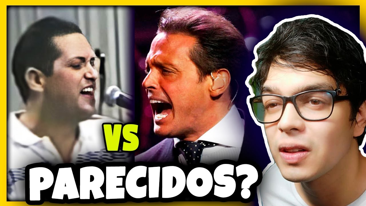 LUIS MIGUEL vs LUIS SANTIAGO [ Reacción ] ¿Que tan parecidos son?