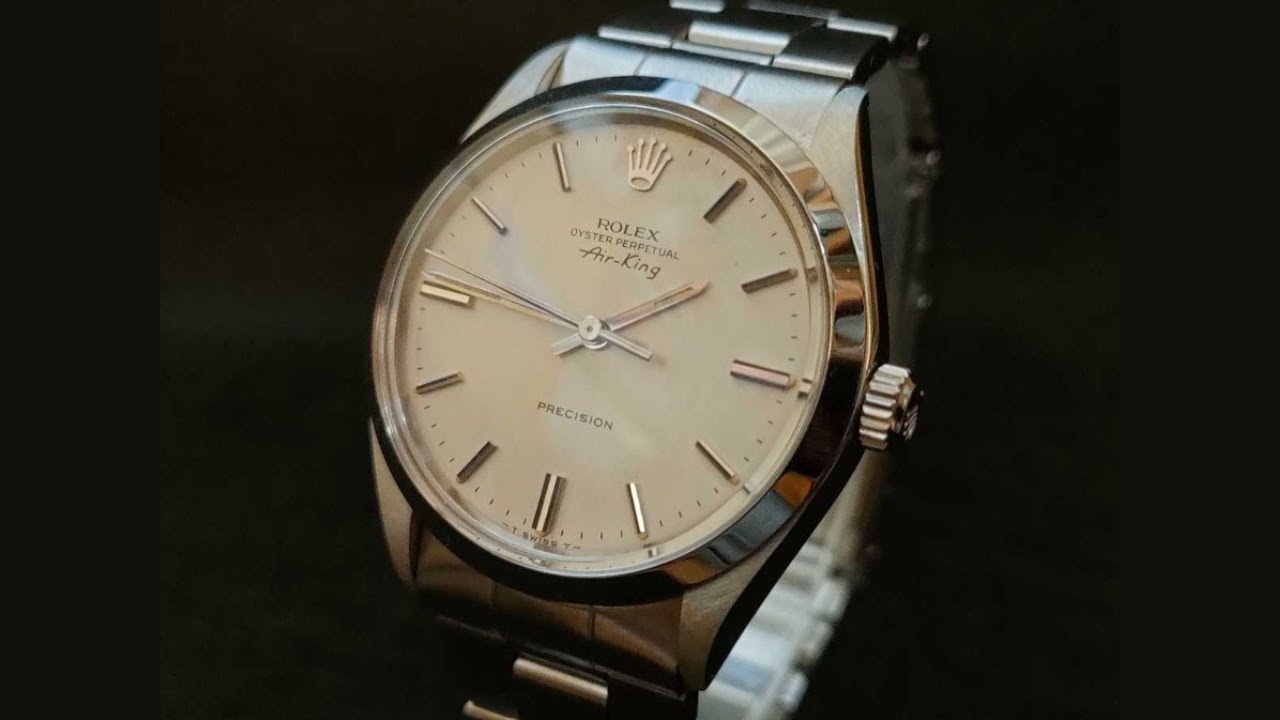 Rolex Air King 5500 Unboxing: 50 Years Old and in Impeccable Condition