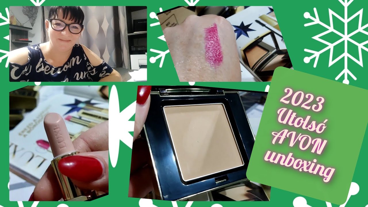 ❄️2023 Utolsó AVON unboxing ❄️ Luxe termékek szuper áron 💄