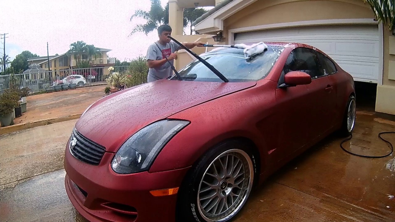 Ep10: Quick wash my dipped G35