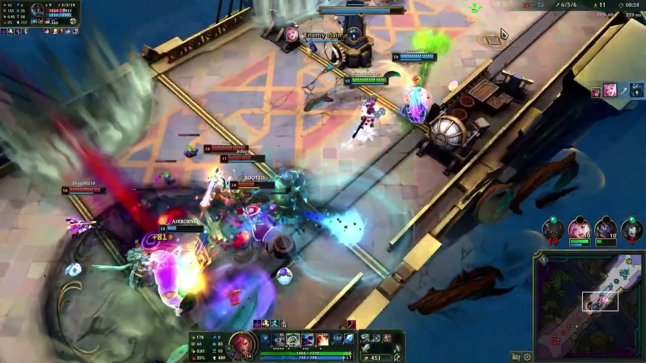 League Of Legends - Trying the new ARAM map