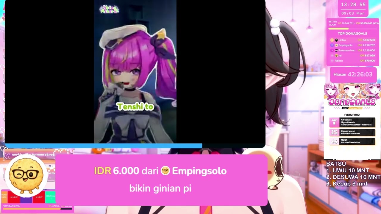 Pia nyanyi tau tau ada suara blender