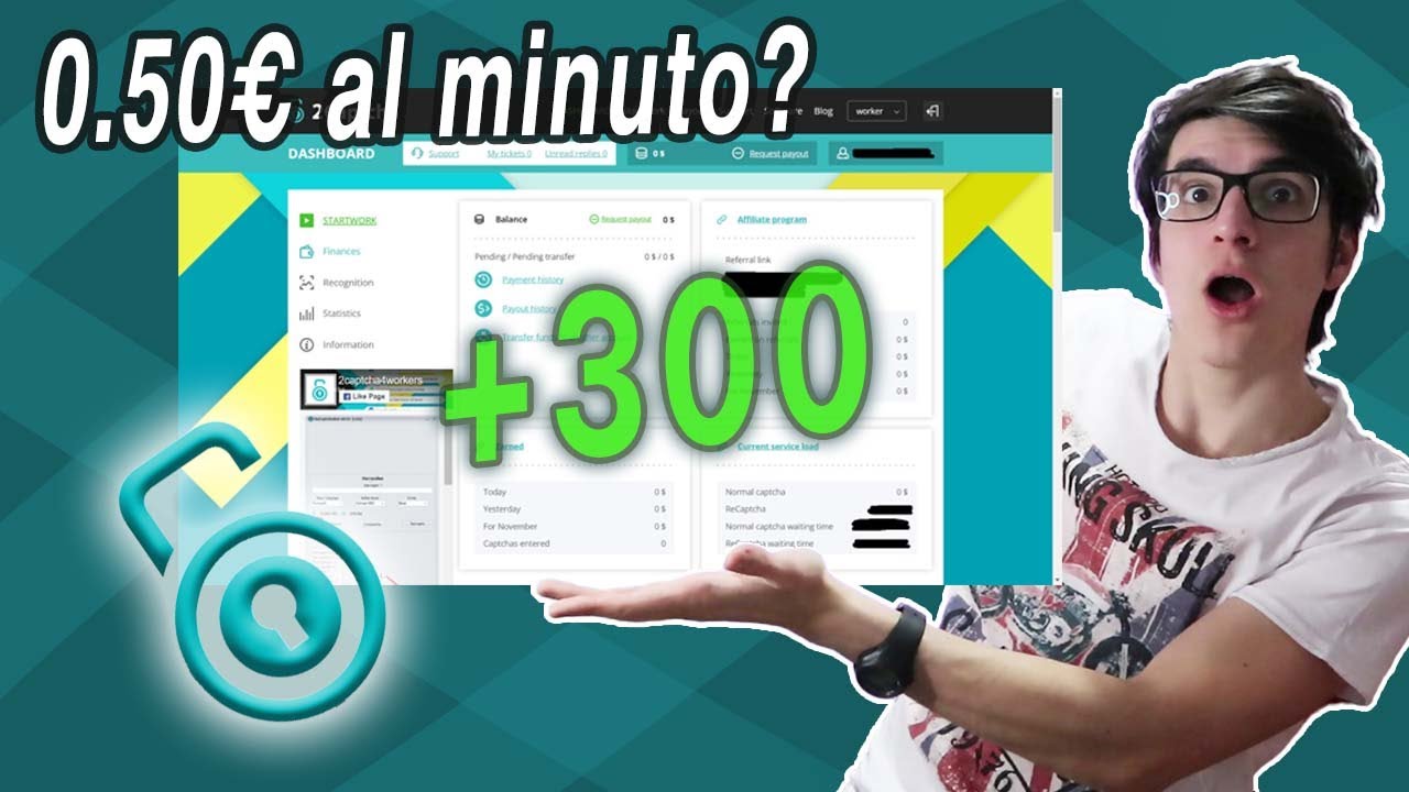 GUADAGNARE scrivendo CAPTCHA? 💰 | Ecco come! 2 captcha