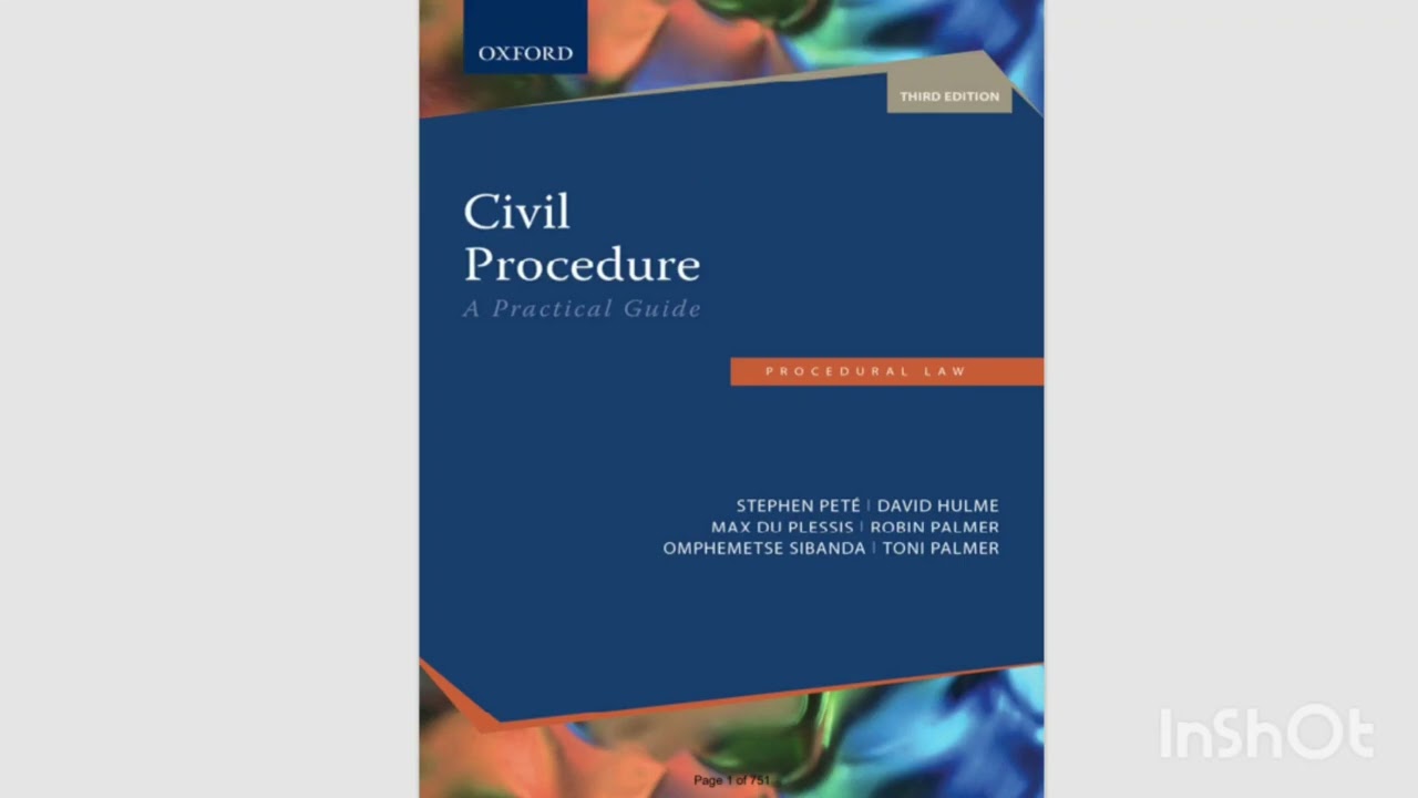 CIV3701 S-1 P-2(A-D) - UNISA 3RD YEAR LLB LAW