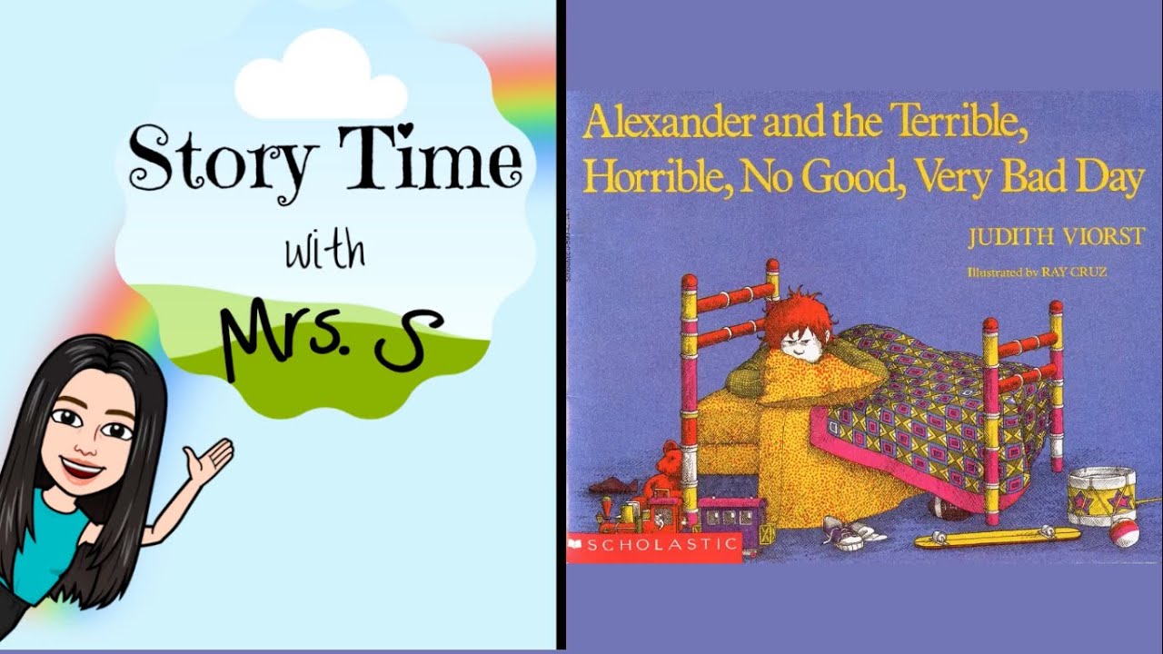 Alexander and The Terrible, Horrible, No Good, Very by Bad Day | Read Aloud | Story Time with Mrs. S