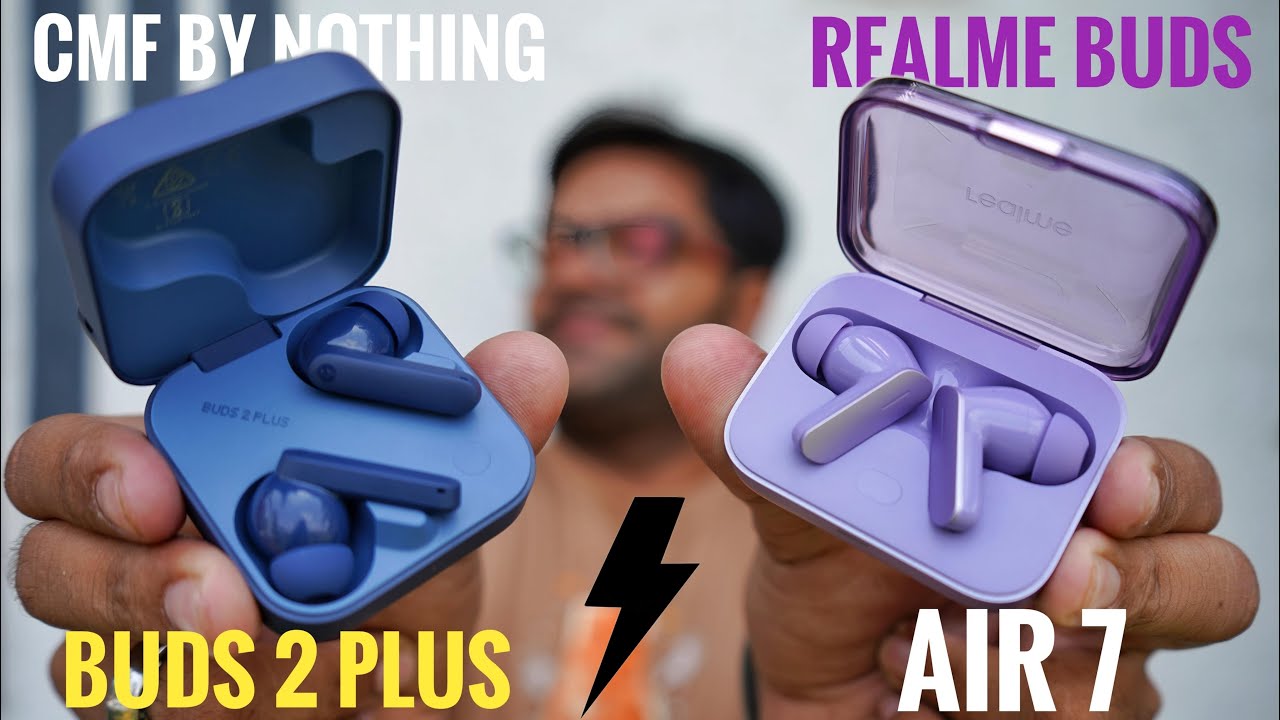 Realme Buds Air 7 vs CMF Buds 2 Plus ⚡⚡ Which One is Worth Your Money ??🤔