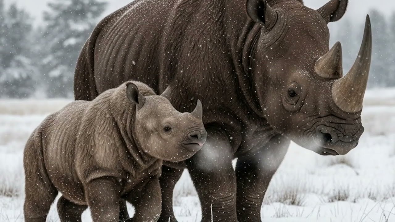 The Insane Evolution of the Woolly Rhino