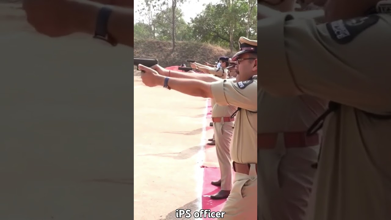 IPS officer training gun shoot video mostly power ful video