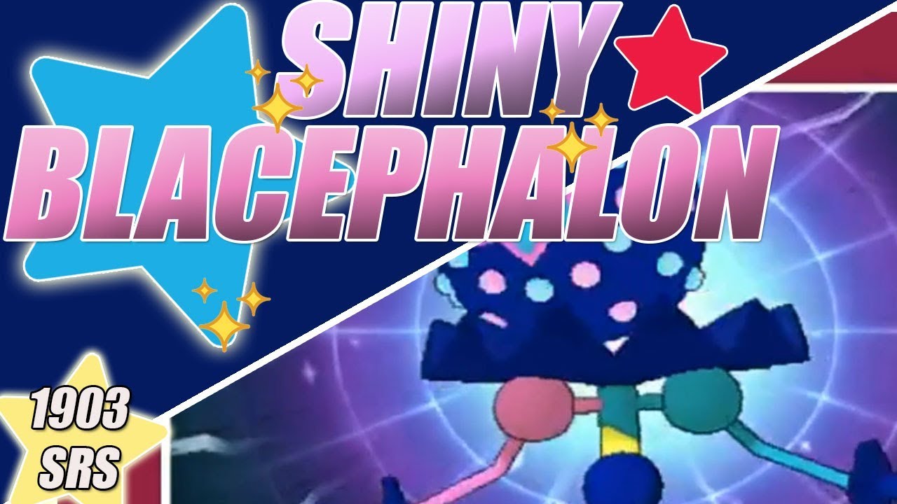 Live Shiny Blacephalon - 1903 Soft Resets