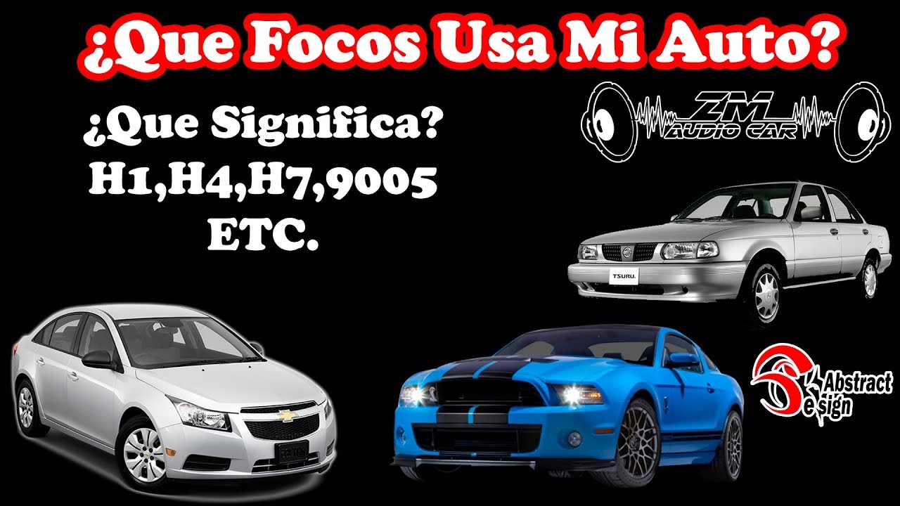 ¿Que focos usa mi Auto? | ZM AUDIO CAR |