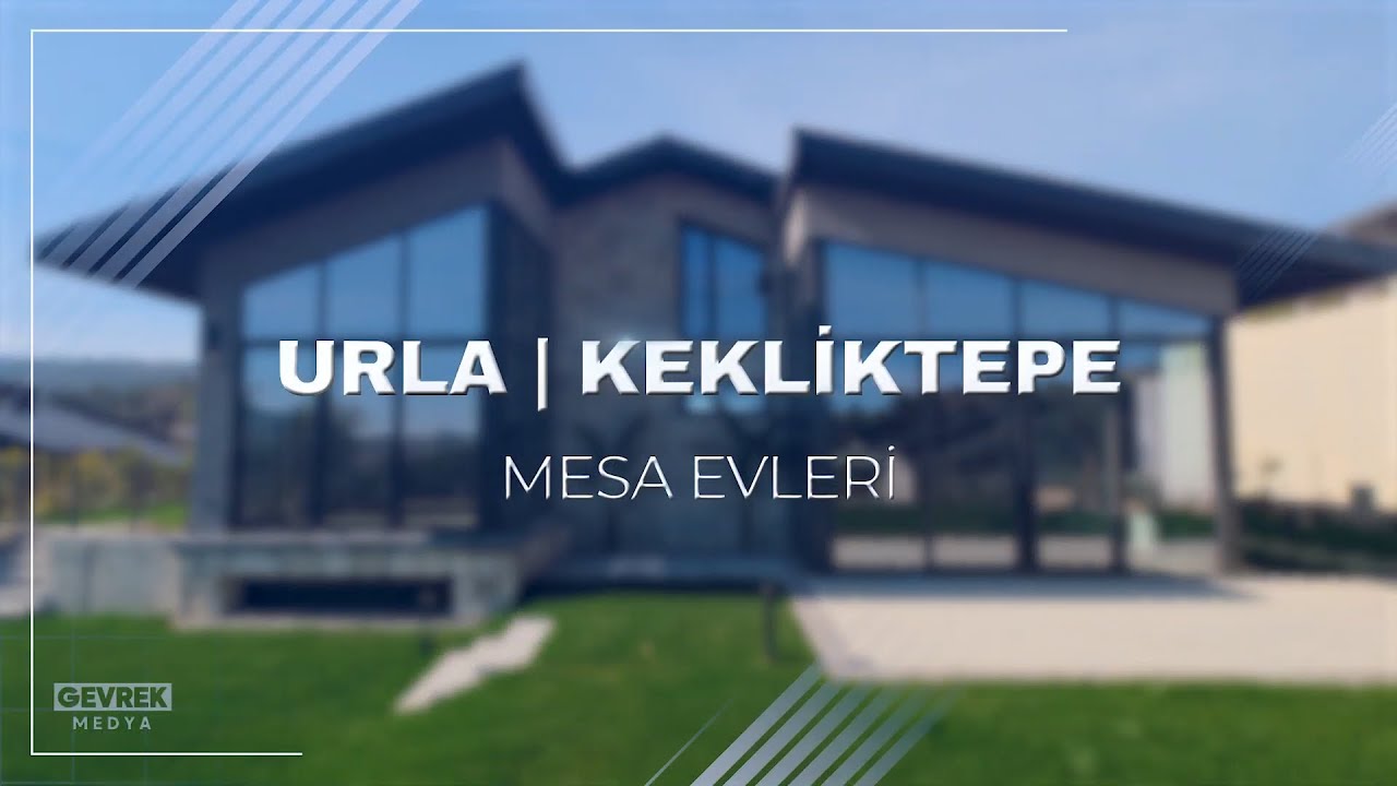İzmir Urla Kekliktepe Mesa Evleri Tanıtım #drone #gevrekmedya #emlak