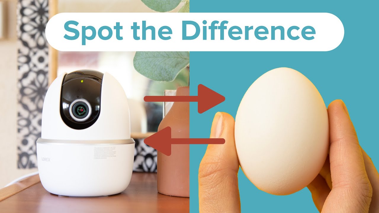 Is that egg watching me? | All About the Lorex 2K Indoor Pan/Tilt Camera