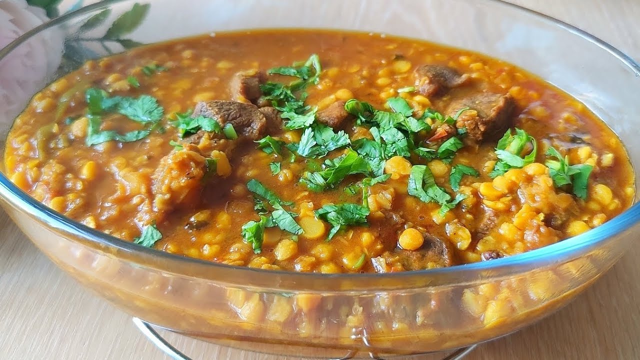 How to cook Dal gosht recipe   طرز تهیه دال گوشت