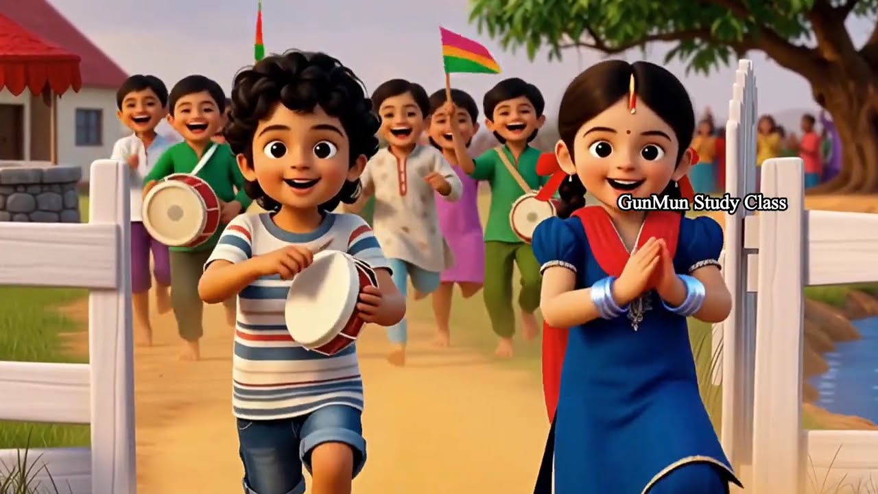 Kalu Madari Aaya | Hindi Poem for Kids | Kids Channel India | Hindi Nursery Rhymes | Bal Geet Hindi