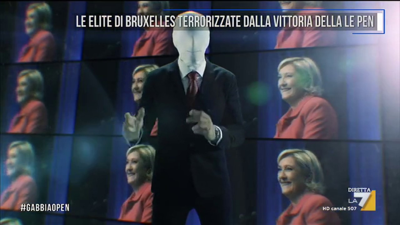 Le elite di Bruxelles terrorizzate dalla vittoria della Le Pen (Nessuno)